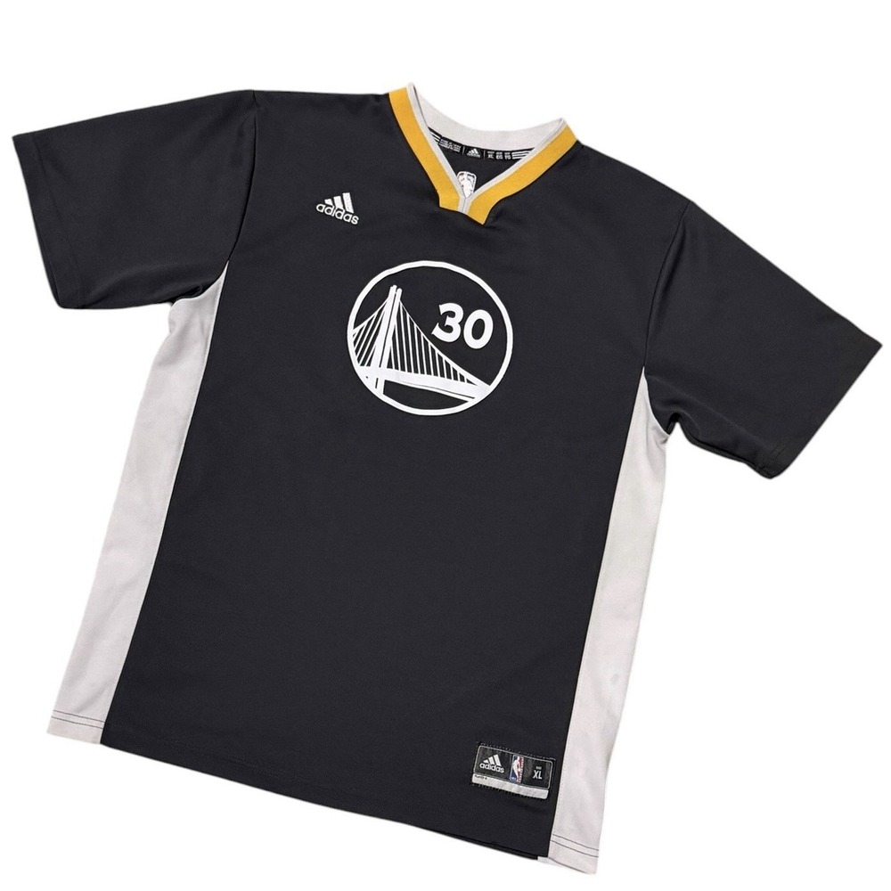 Stephen Curry Adidas NBA Golden State Warriors Swingman Jersey Boys XL READ